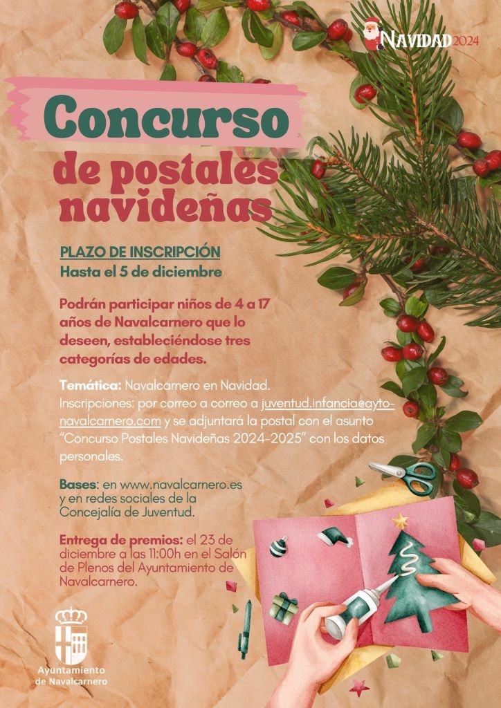 CONCURSO DE POSTALES NAVIDEÑAS - NAVIDAD 2024-2025