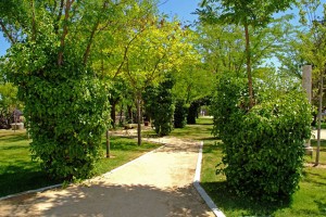 Parque de San Sebastián - Detalle Camino